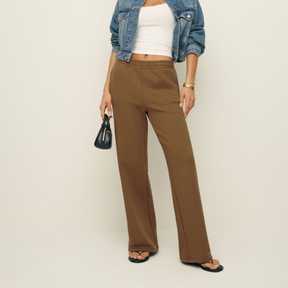 Reformation Wide Leg Sweatpants